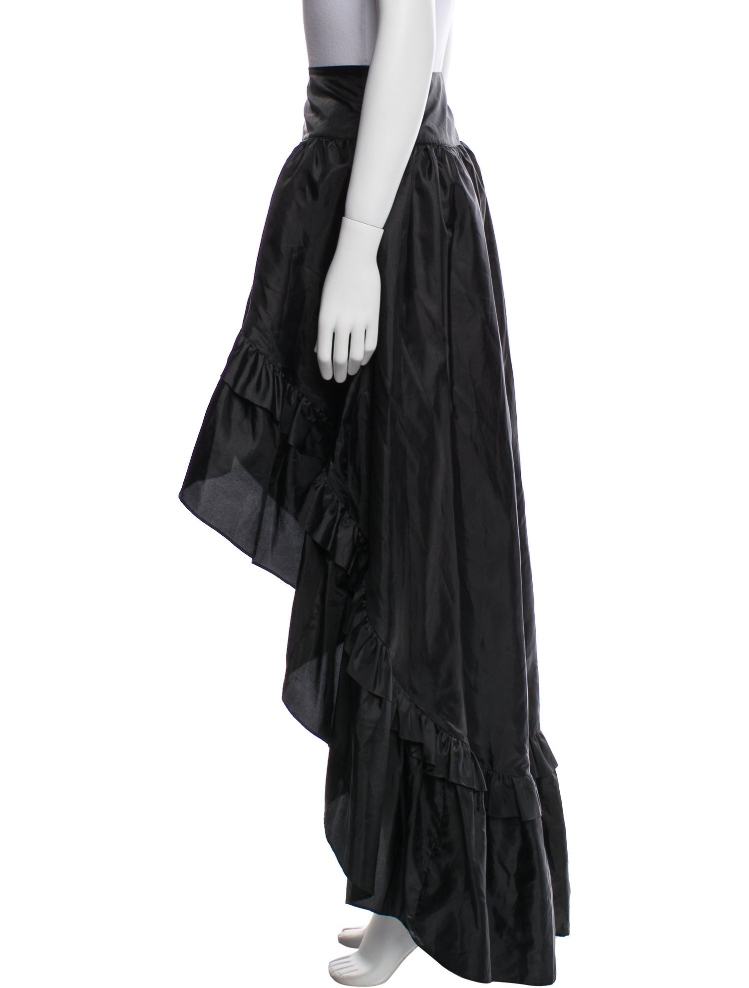 LoveShackFancy Ruffle Embellishment Long Skirt