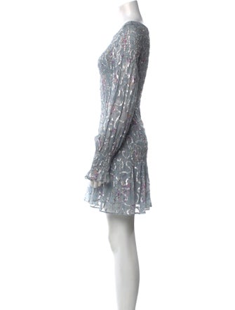 LoveShackFancy Silk Mini Dress