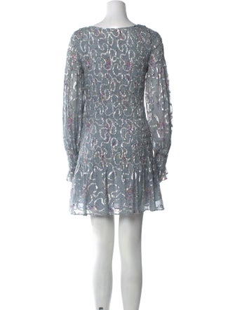 LoveShackFancy Silk Mini Dress