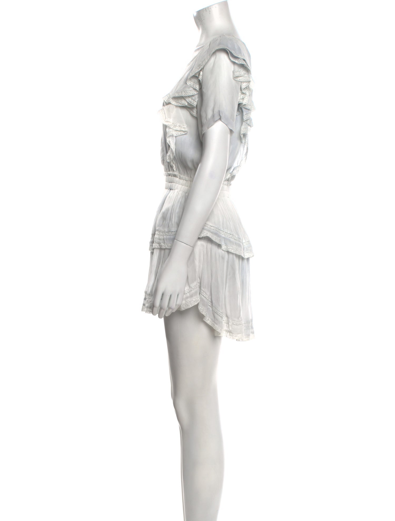 LoveShackFancy Scoop Neck Mini Dress w/ Tags