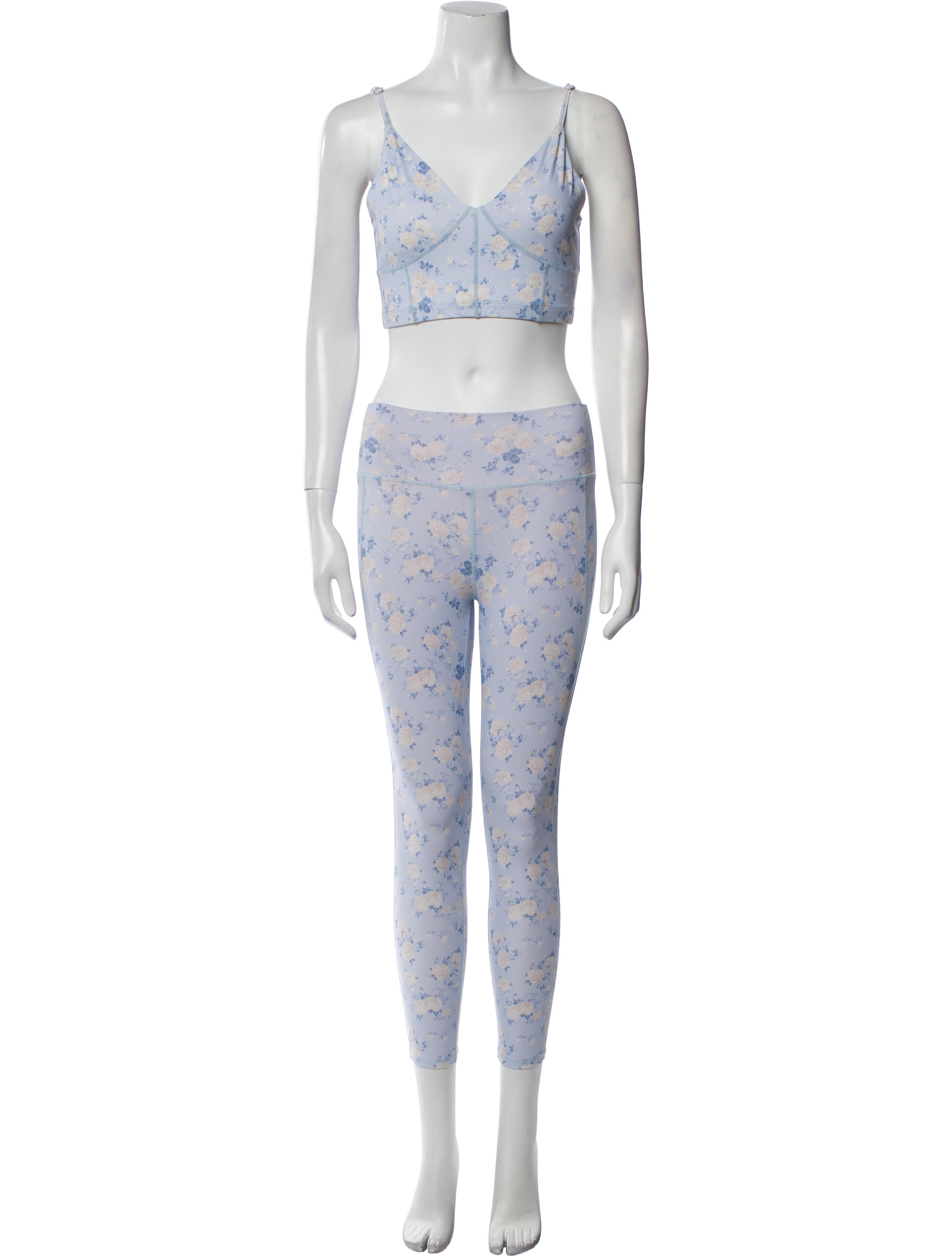 LoveShackFancy Nylon Floral Print Set