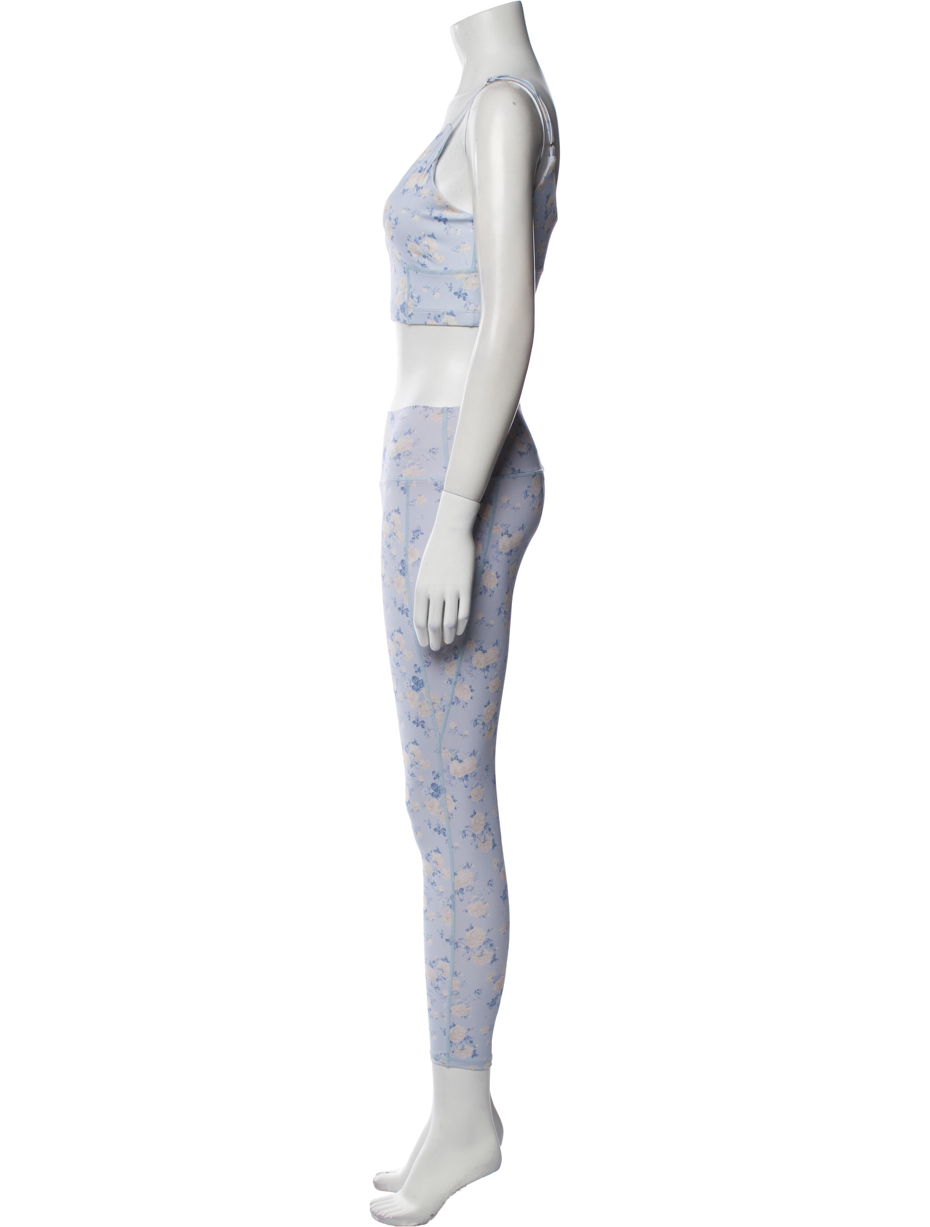 LoveShackFancy Nylon Floral Print Set