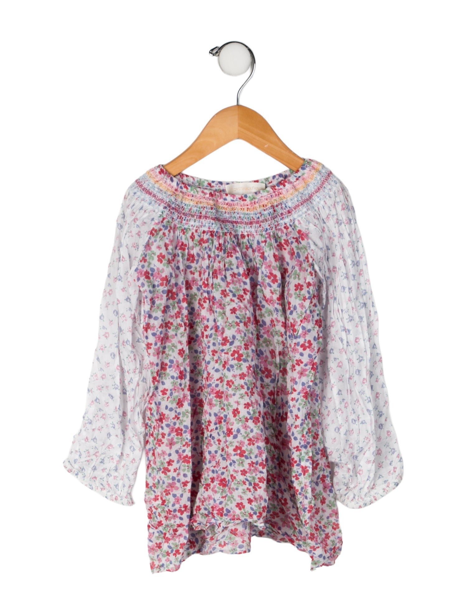 LoveShackFancy Long Sleeve Top