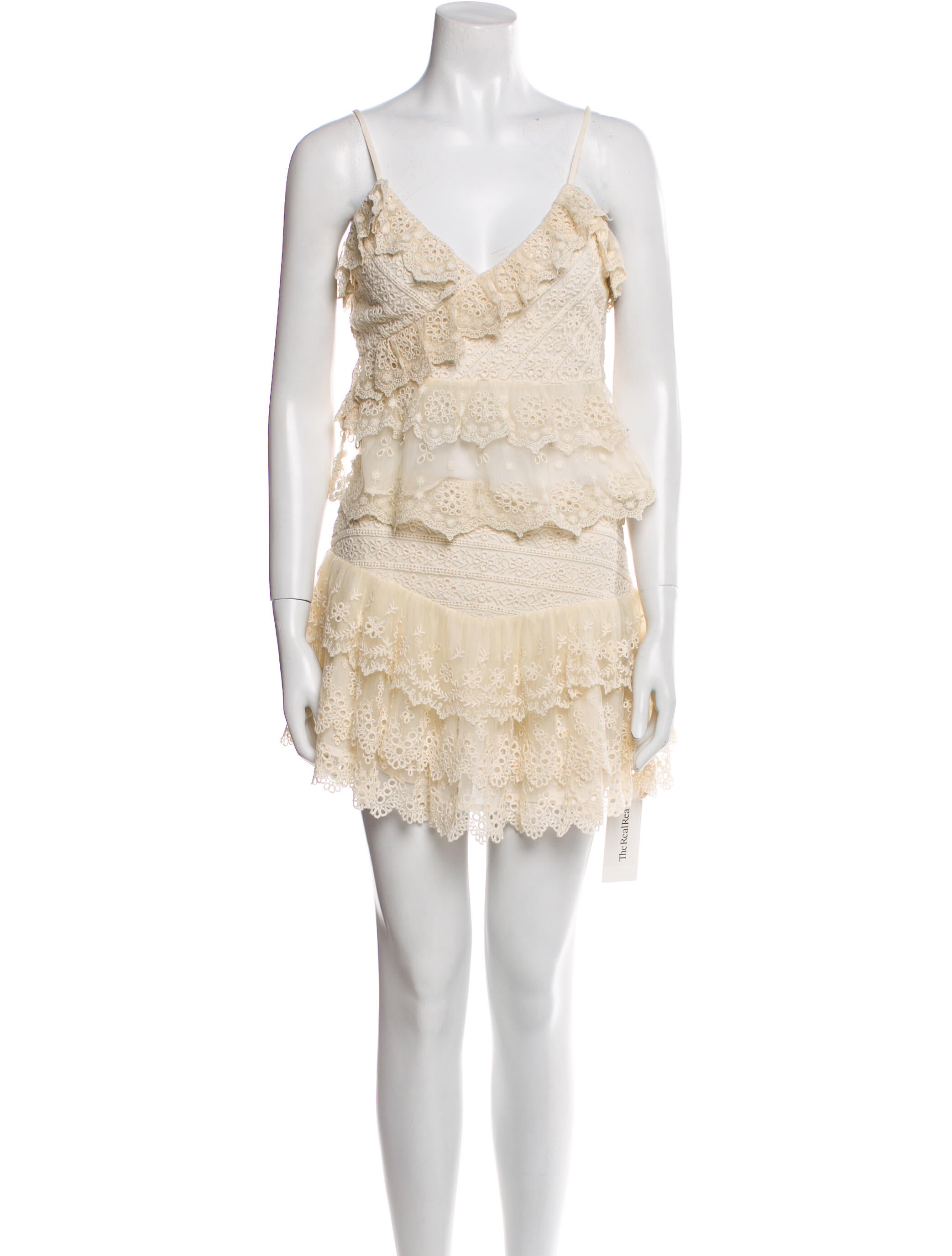 LoveShackFancy Vinyl Printed Skirt Set w/ Tags