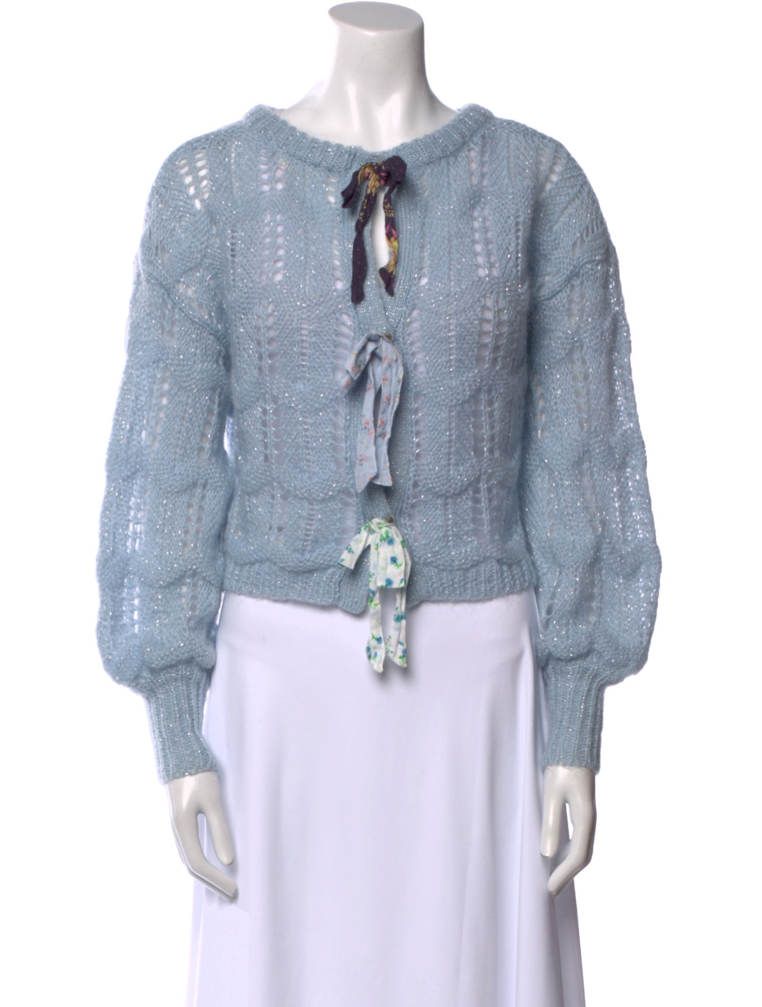 LoveShackFancy Crew Neck Sweater