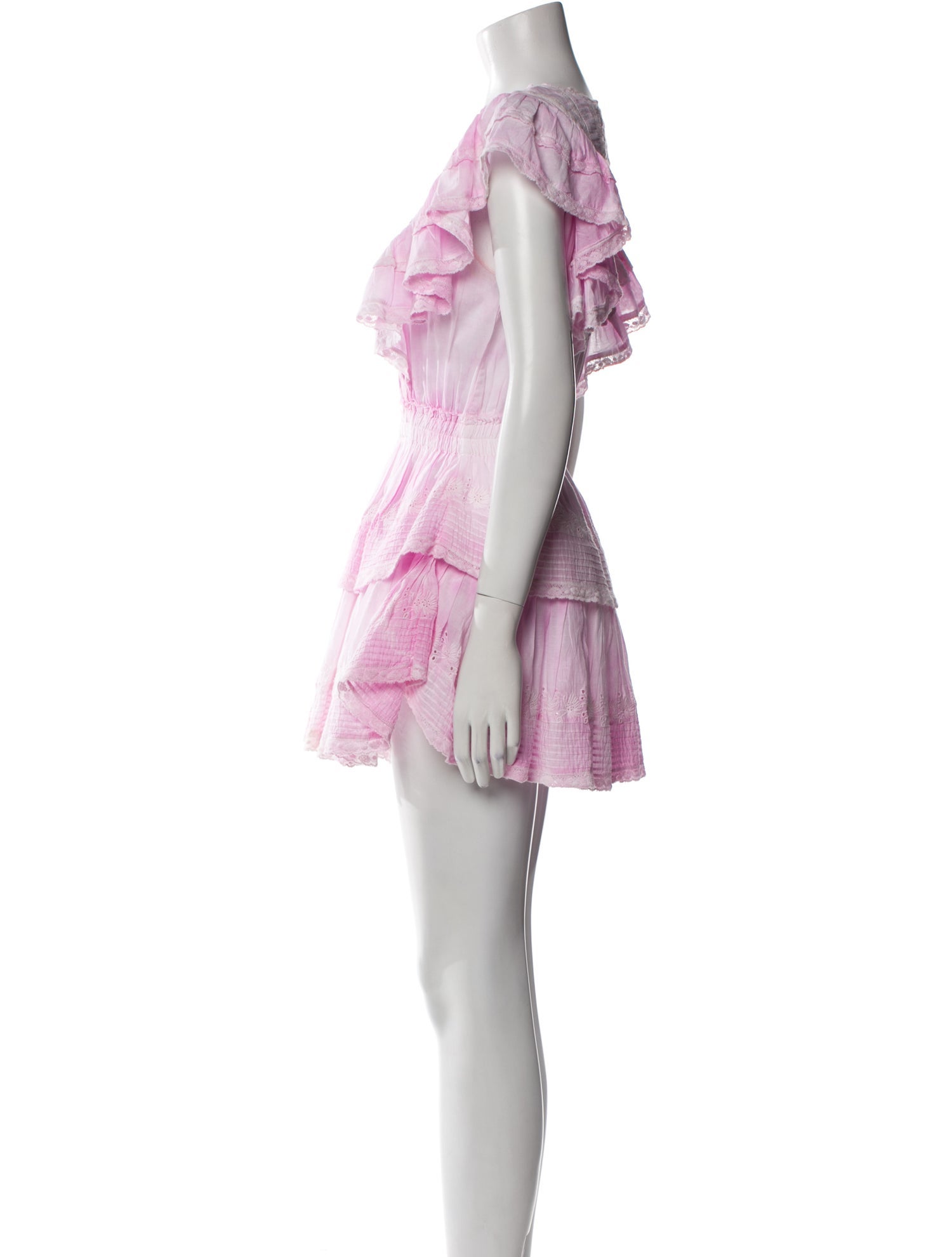 LoveShackFancy Printed Mini Dress