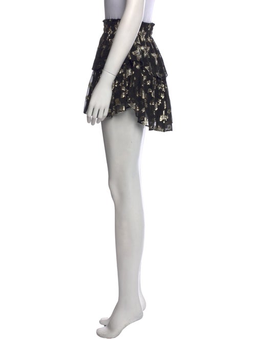 LoveShackFancy Silk Mini Skirt