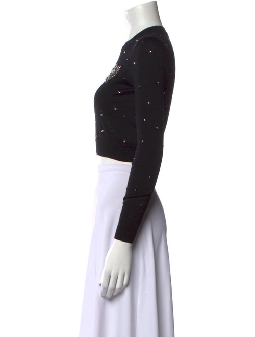 LoveShackFancy Wool Crew Neck Sweater