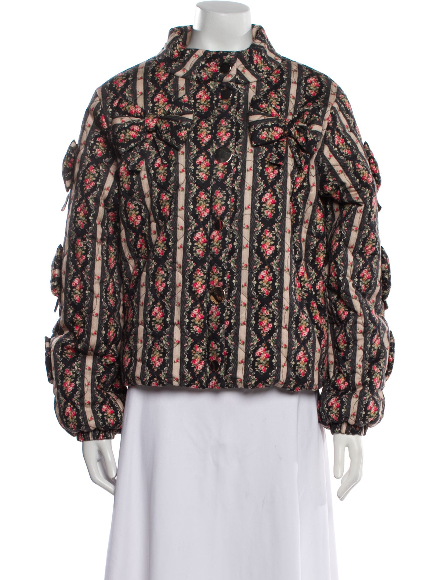 LoveShackFancy Floral Print Coat w/ Tags