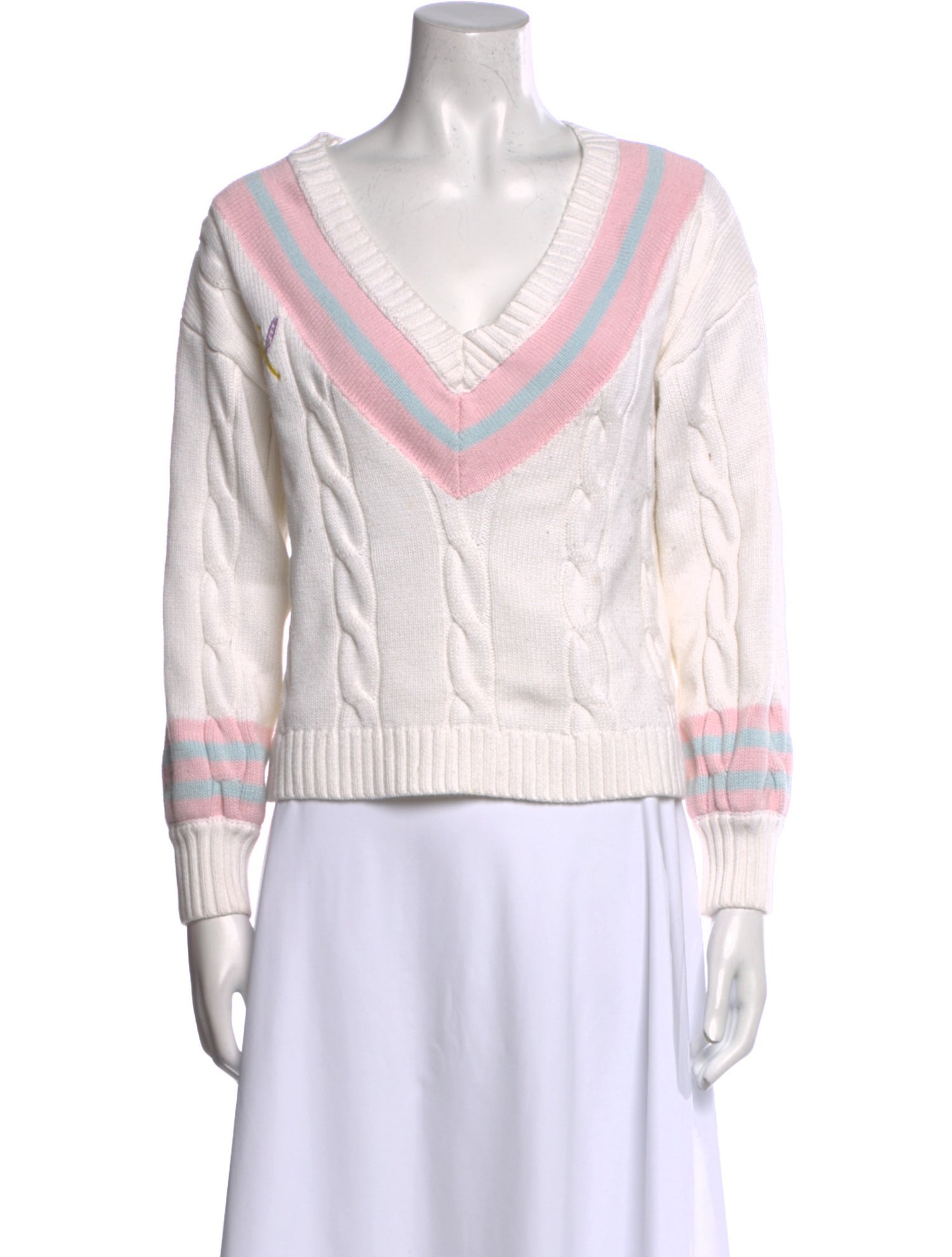 LoveShackFancy V-Neck Sweater