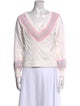 LoveShackFancy V-Neck Sweater