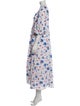 LoveShackFancy Floral Print Long Dress