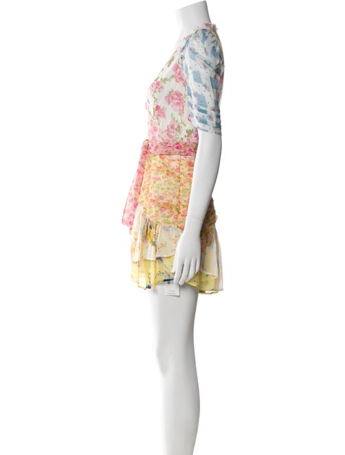 LoveShackFancy Silk Mini Dress