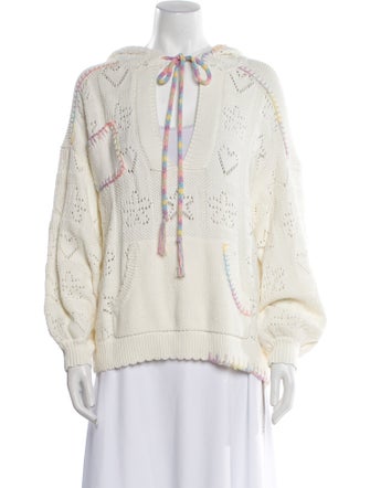 LoveShackFancy Alpaca Crew Neck Sweater