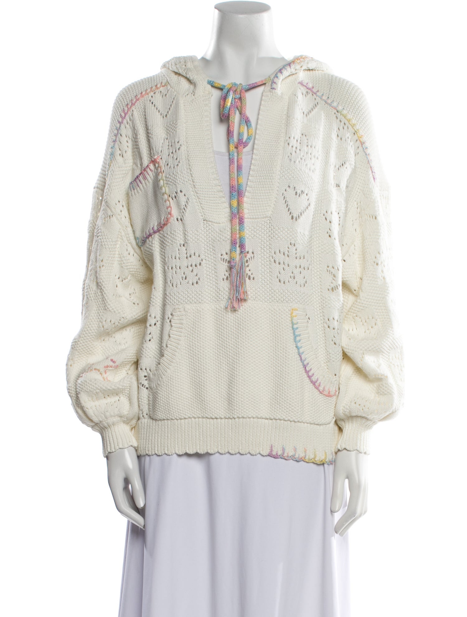 LoveShackFancy Crew Neck Sweater