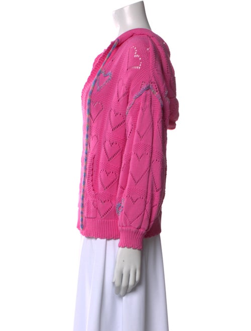 LoveShackFancy Printed V-Neck Blouse