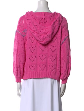 LoveShackFancy Printed V-Neck Blouse