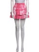 LoveShackFancy Tie-Dye Print Mini Skirt