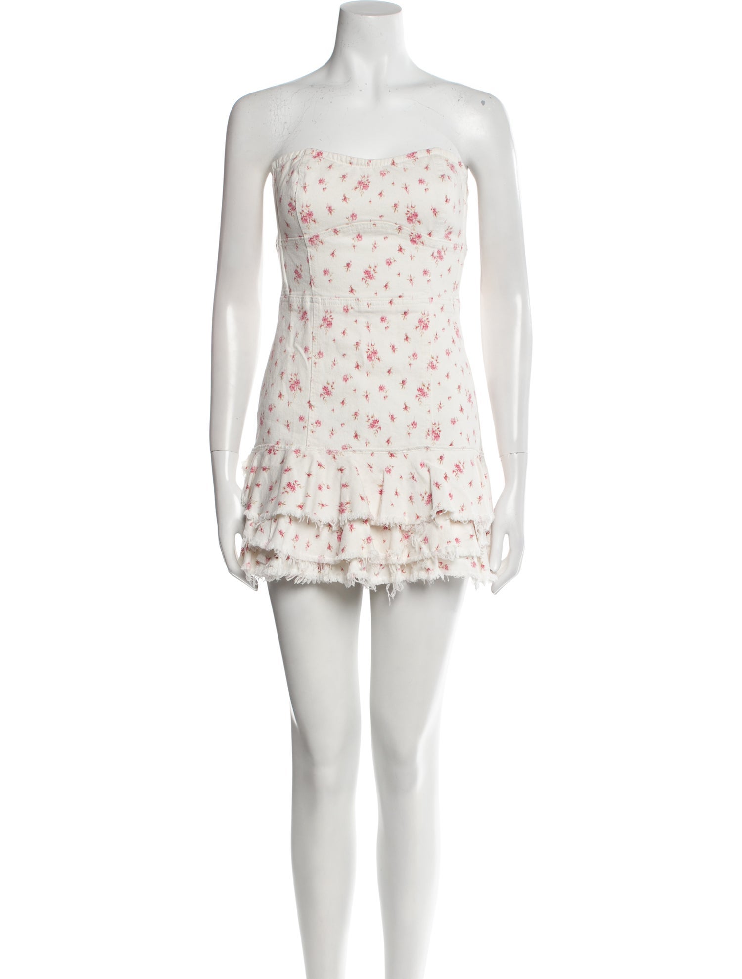 LoveShackFancy Printed Mini Dress