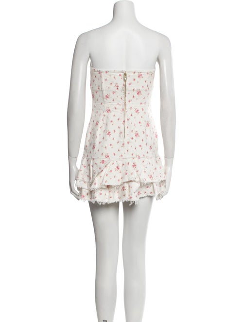 LoveShackFancy Printed Mini Dress