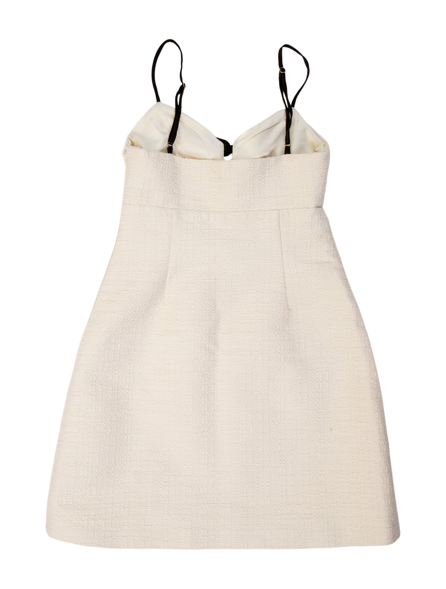 LoveShackFancy Square Neckline Mini Dress