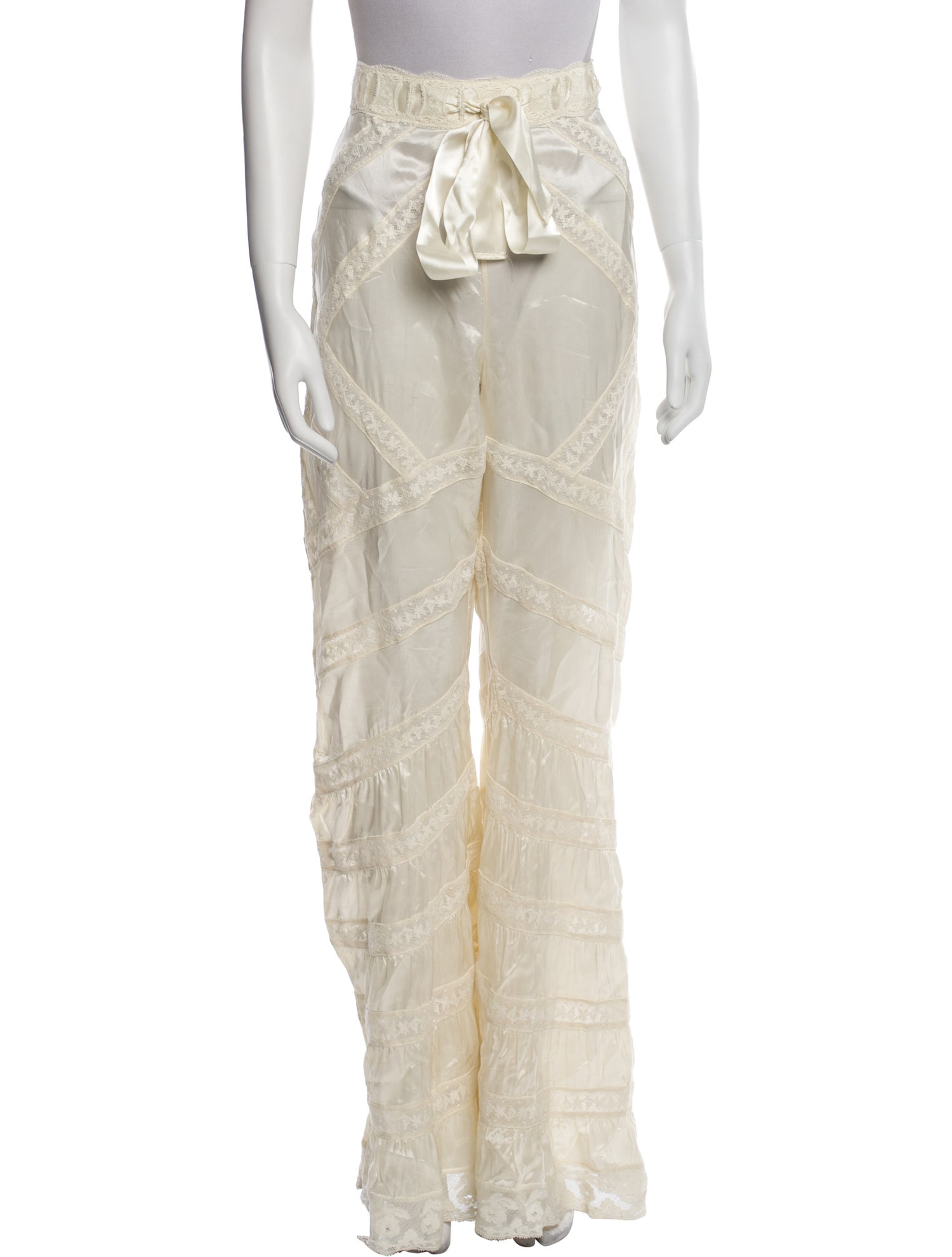 LoveShackFancy Wide Leg Pants