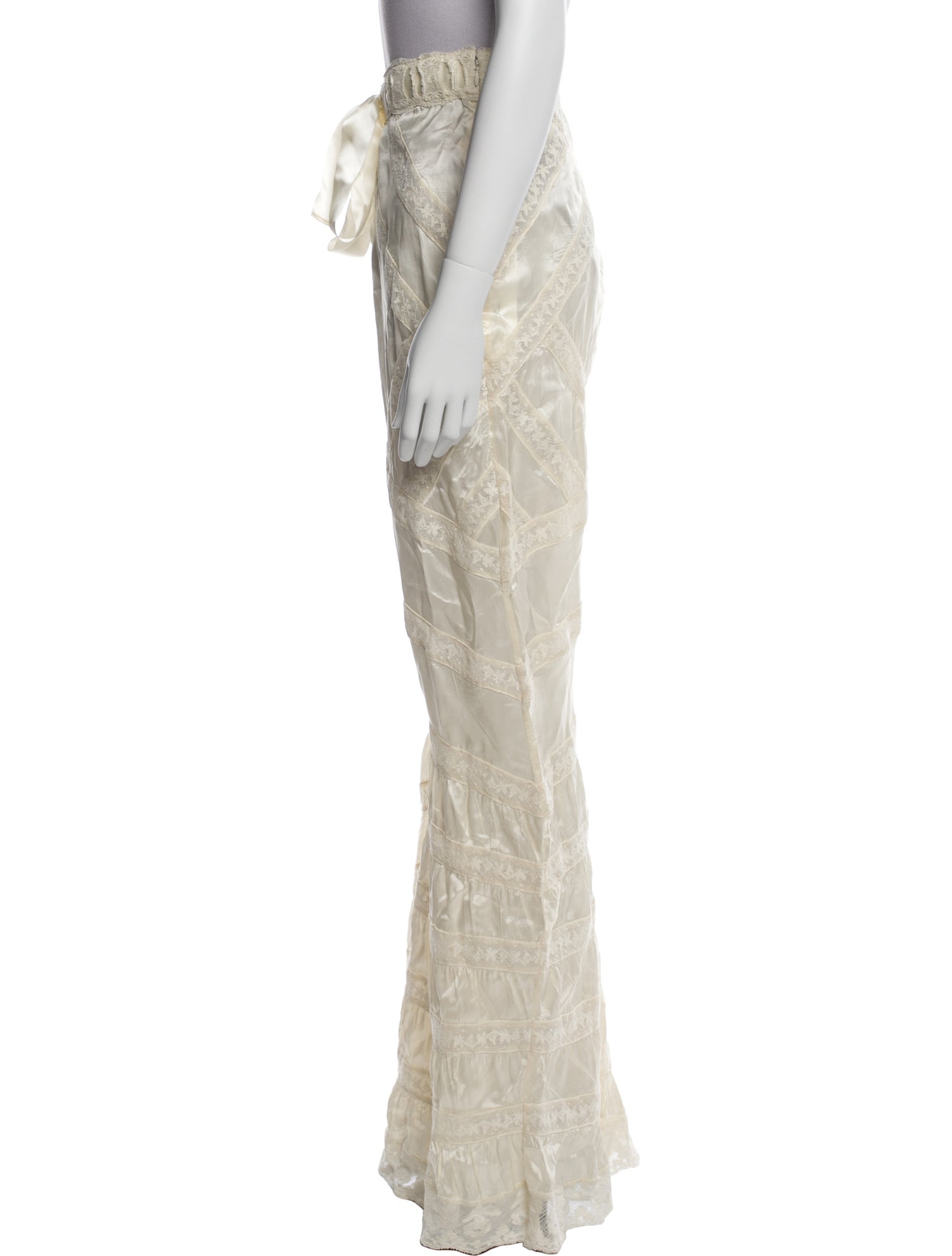 LoveShackFancy Wide Leg Pants