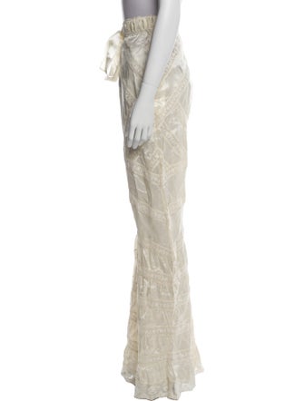 LoveShackFancy Wide Leg Pants