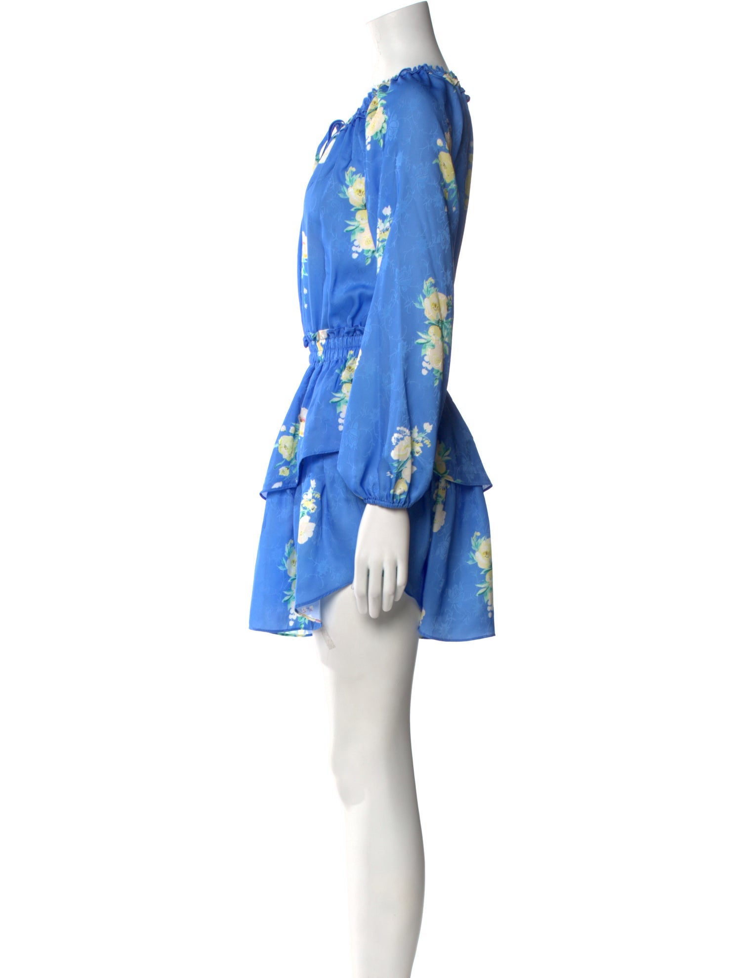 LoveShackFancy Floral Print Mini Dress w/ Tags