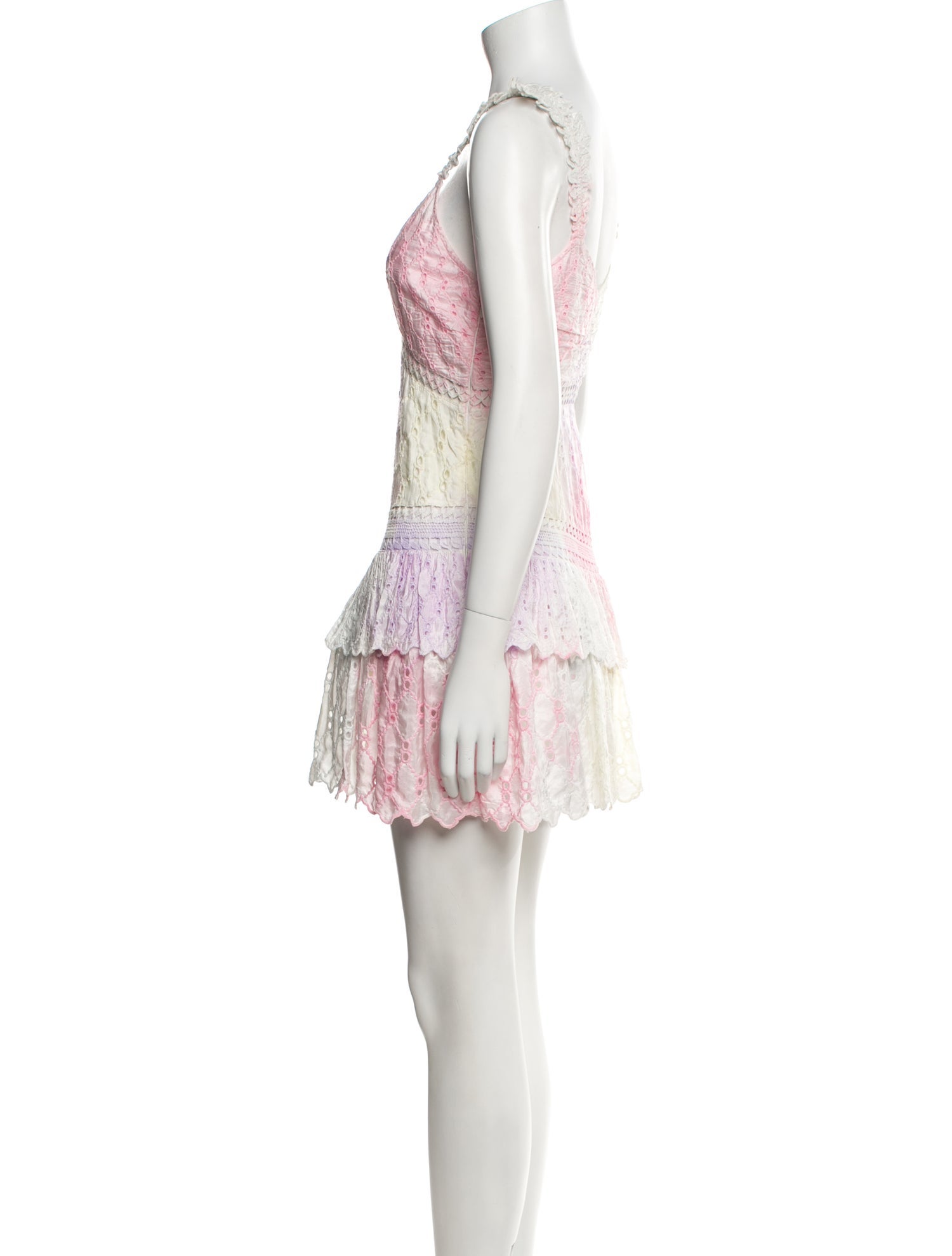 LoveShackFancy Silk Mini Dress