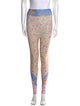LoveShackFancy Floral Print Skinny Leg Pants