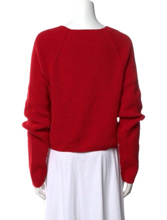 LoveShackFancy Scoop Neck Sweater