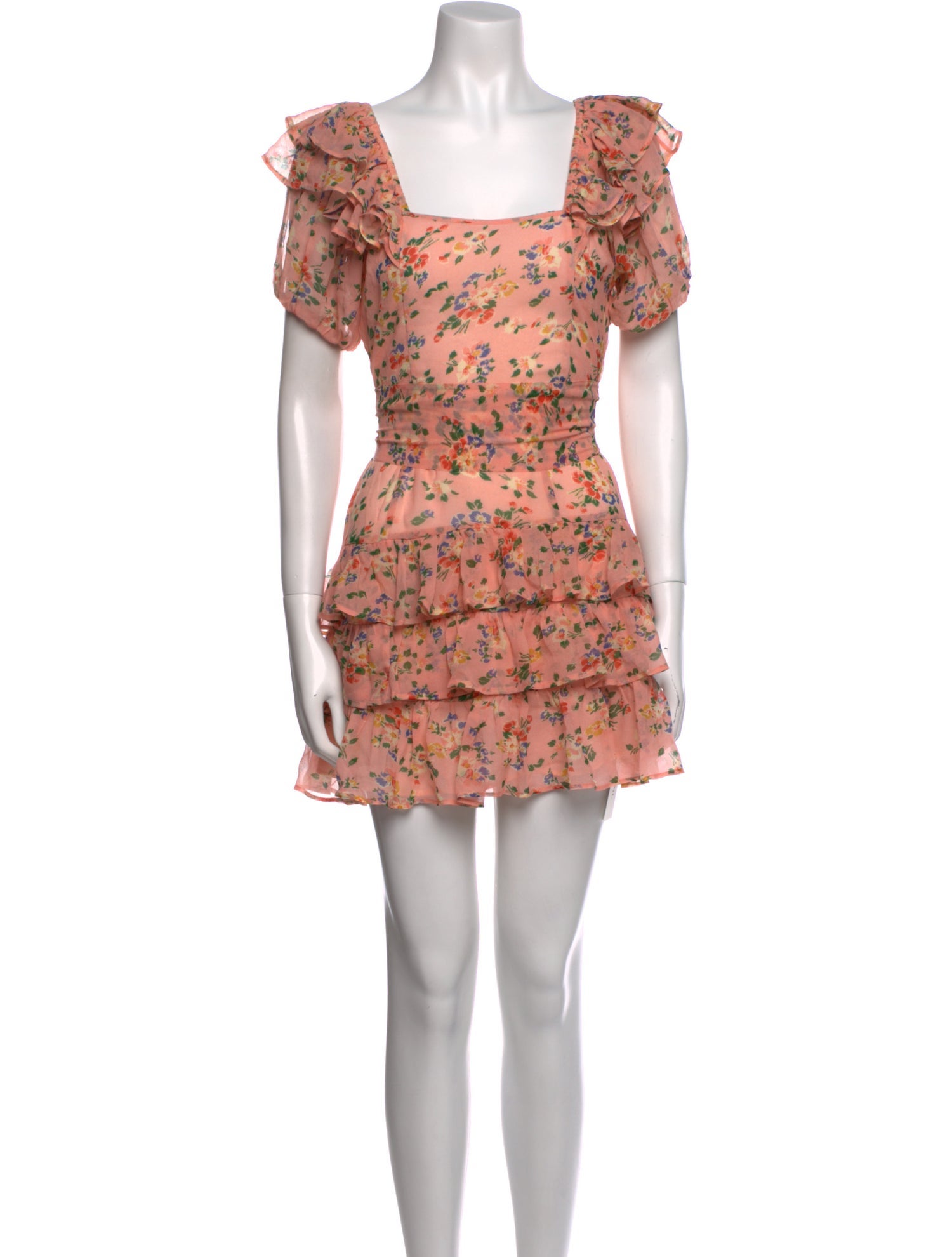 LoveShackFancy Silk Mini Dress w/ Tags