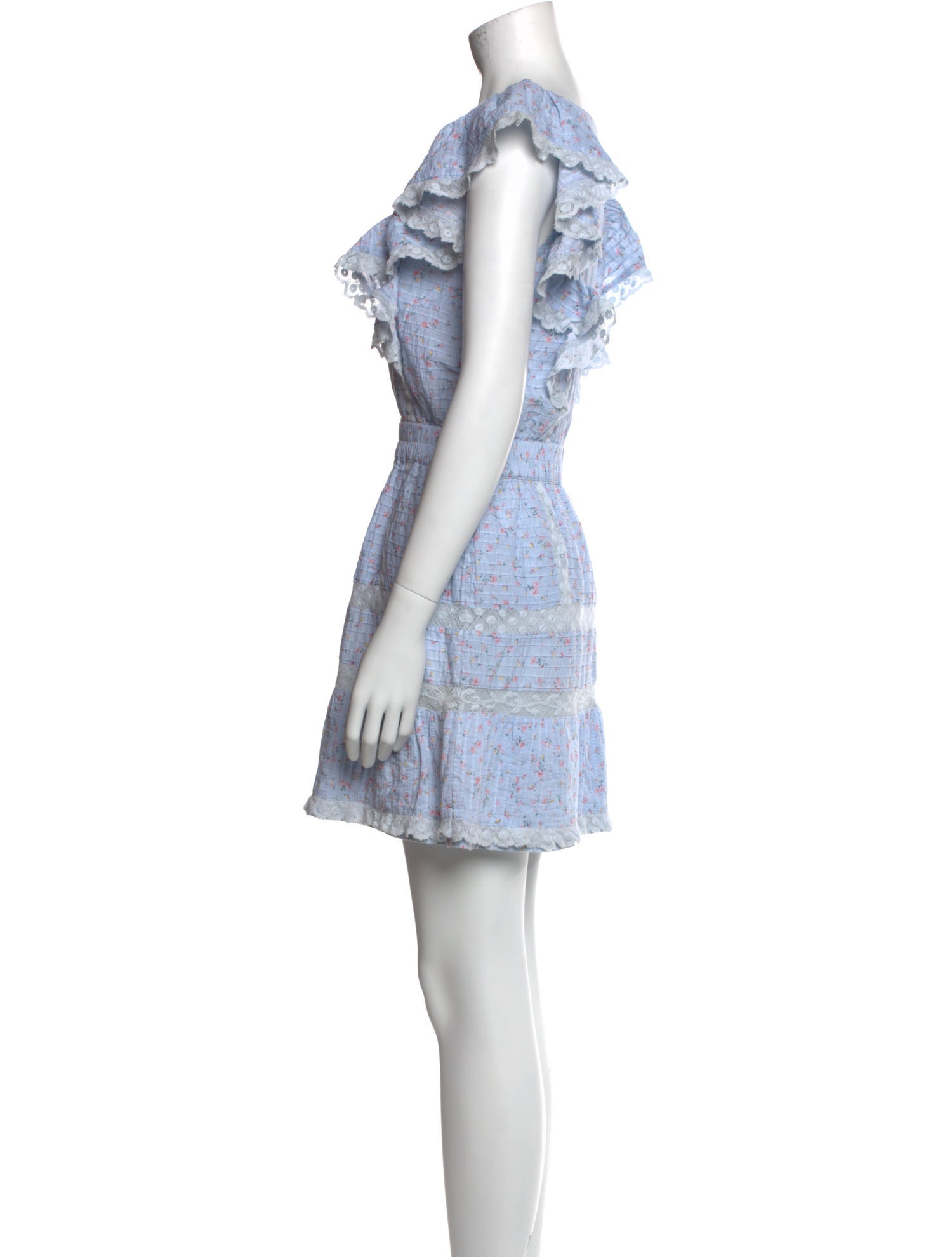 LoveShackFancy Printed Mini Dress