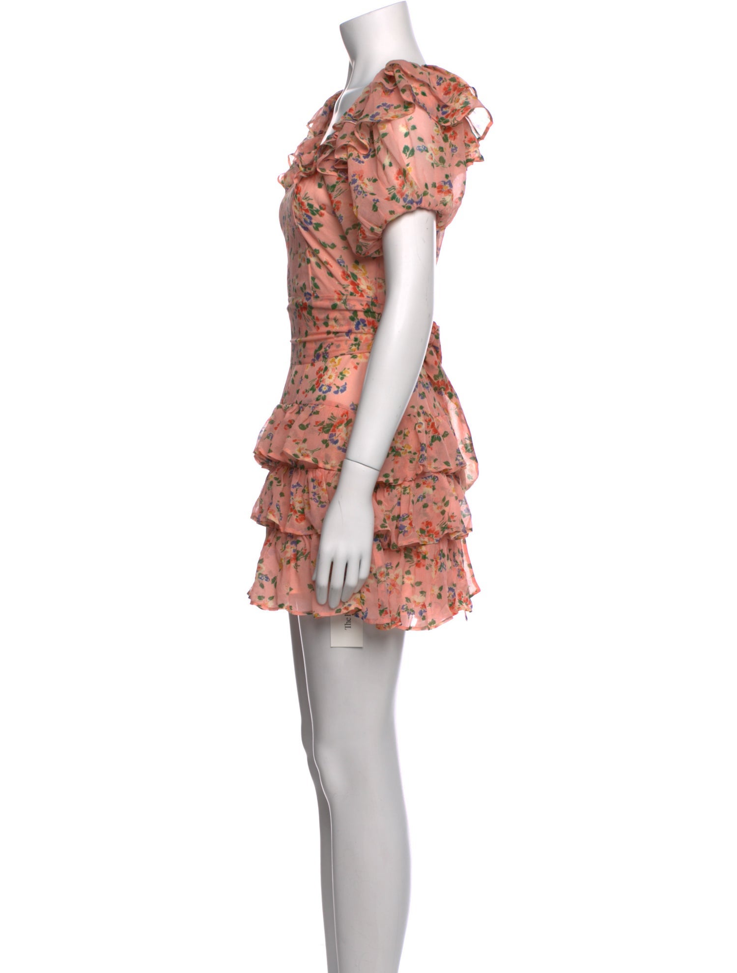 LoveShackFancy Silk Mini Dress