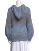 LoveShackFancy Merino Wool Tie Neck Sweater