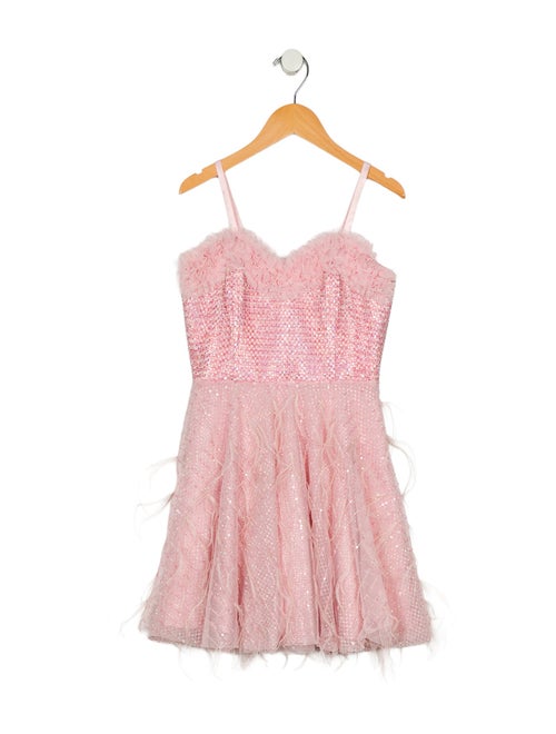 LoveShackFancy Girls' Sleeveless Dress