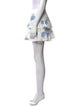 LoveShackFancy Floral Print Mini Skirt