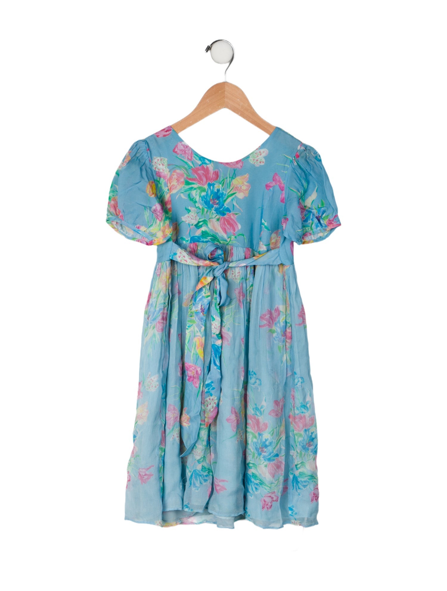 LoveShackFancy Short Sleeve Dress