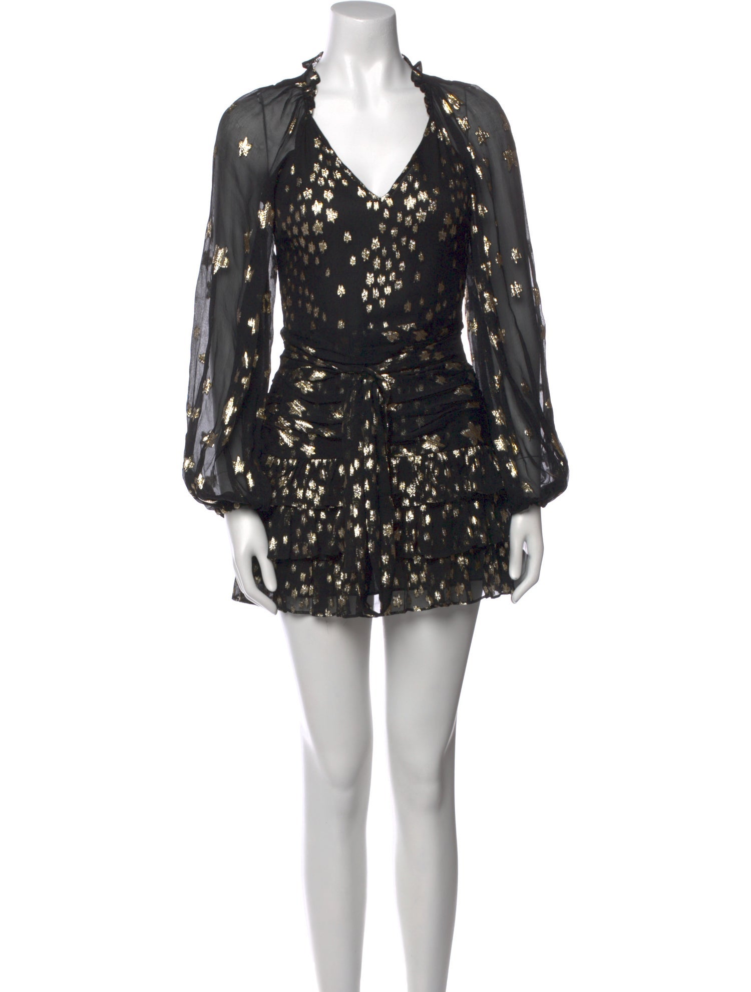 LoveShackFancy Silk Mini Dress