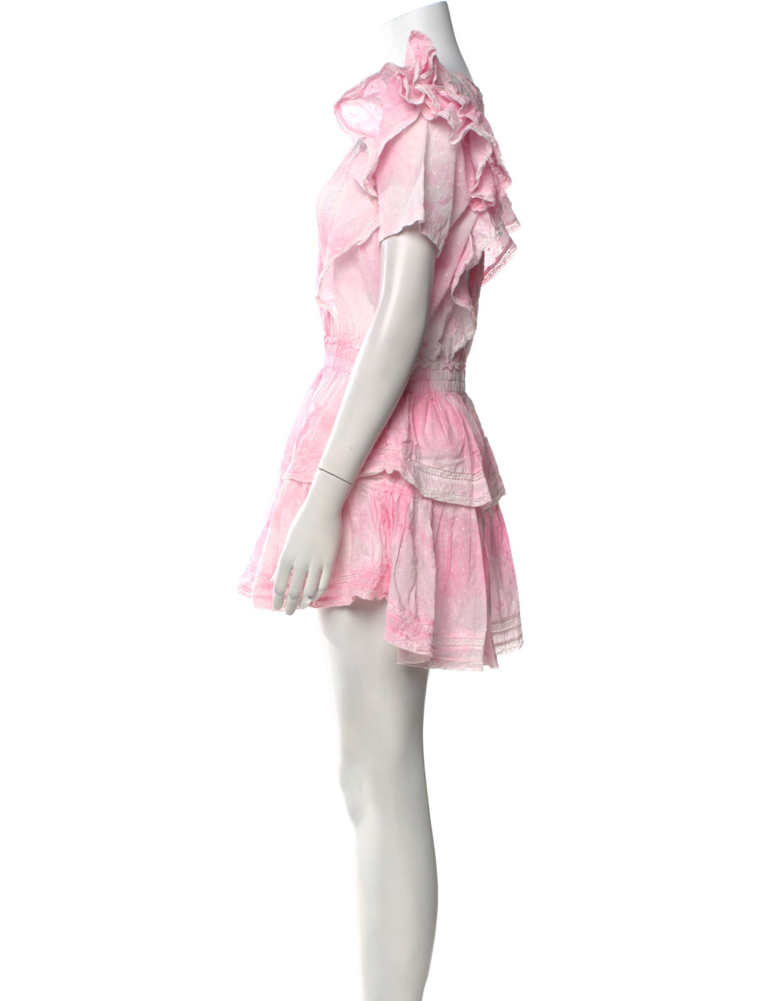 LoveShackFancy Printed Mini Dress