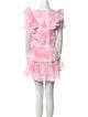 LoveShackFancy Printed Mini Dress