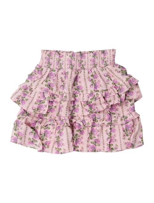 LoveShackFancy LoveShackFancy Girls' Ruffled Skirt
