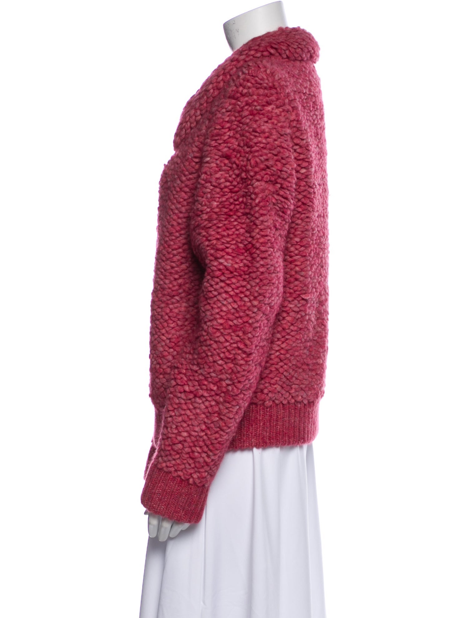 LoveShackFancy Alpaca Tweed Pattern Faux Fur Jacket w/ Tags