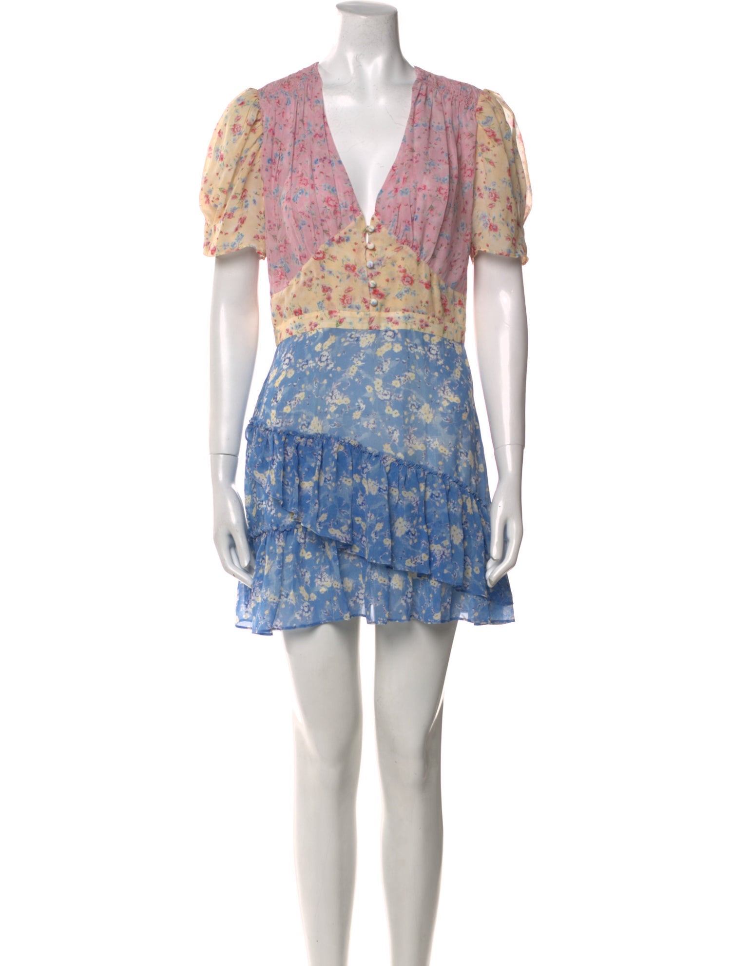 LoveShackFancy Silk Mini Dress w/ Tags