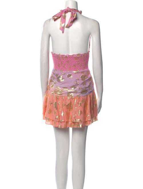 LoveShackFancy Silk Mini Dress