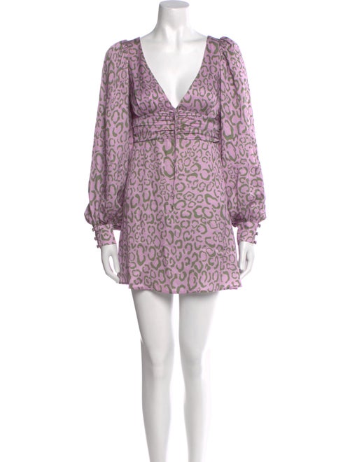 LoveShackFancy Printed Mini Dress