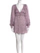 LoveShackFancy Printed Mini Dress