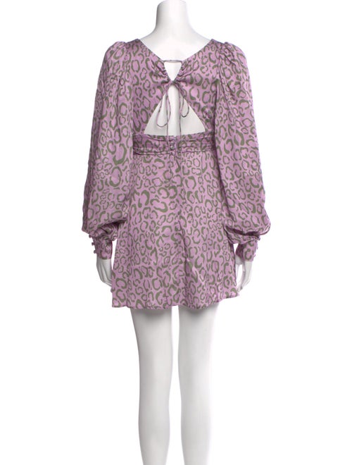 LoveShackFancy Printed Mini Dress