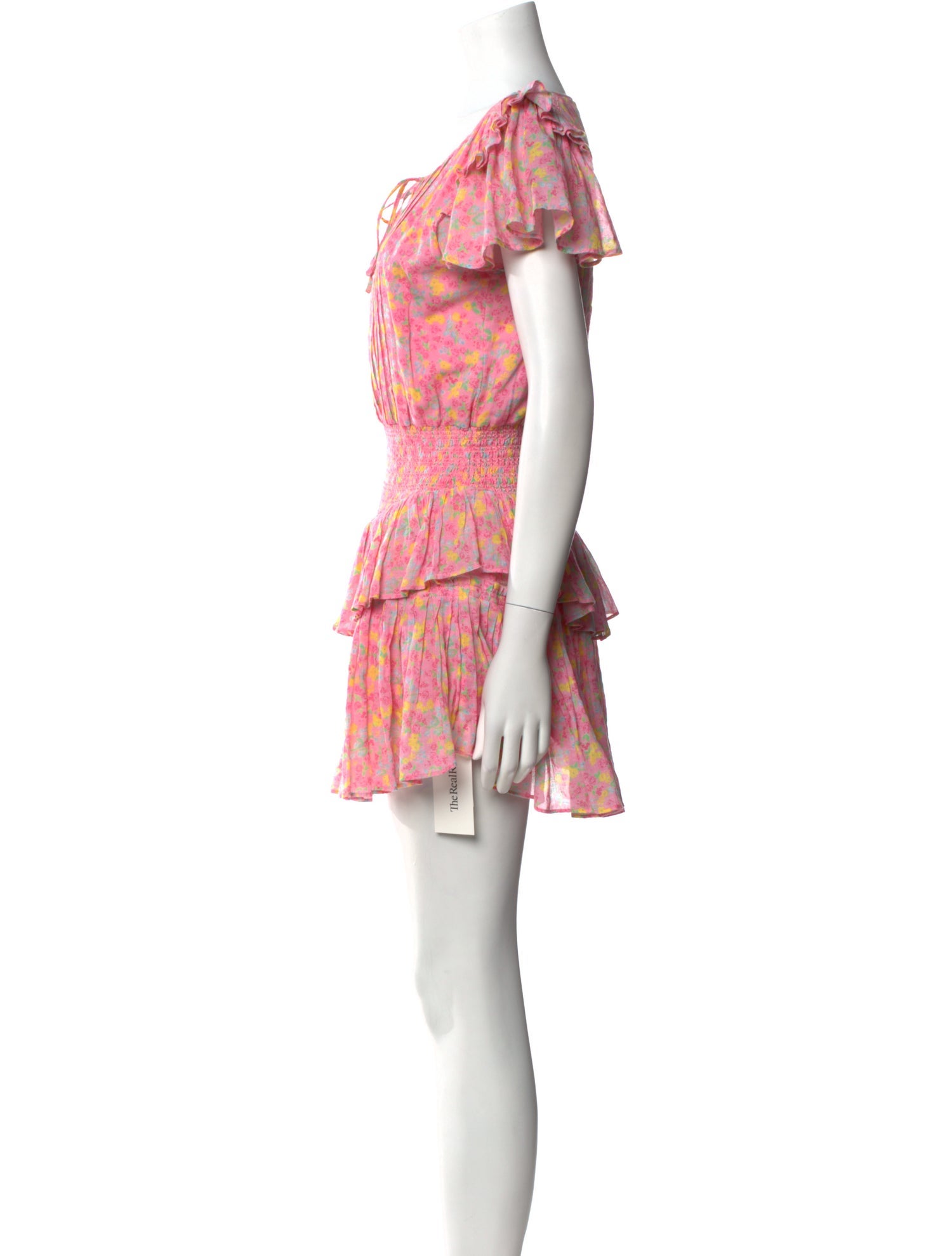 LoveShackFancy Printed Mini Dress